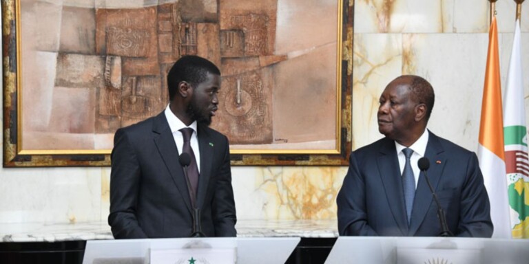 Côte d’Ivoire: Alassane Ouattara et Diomaye Faye dans une convergence totale de point de vue