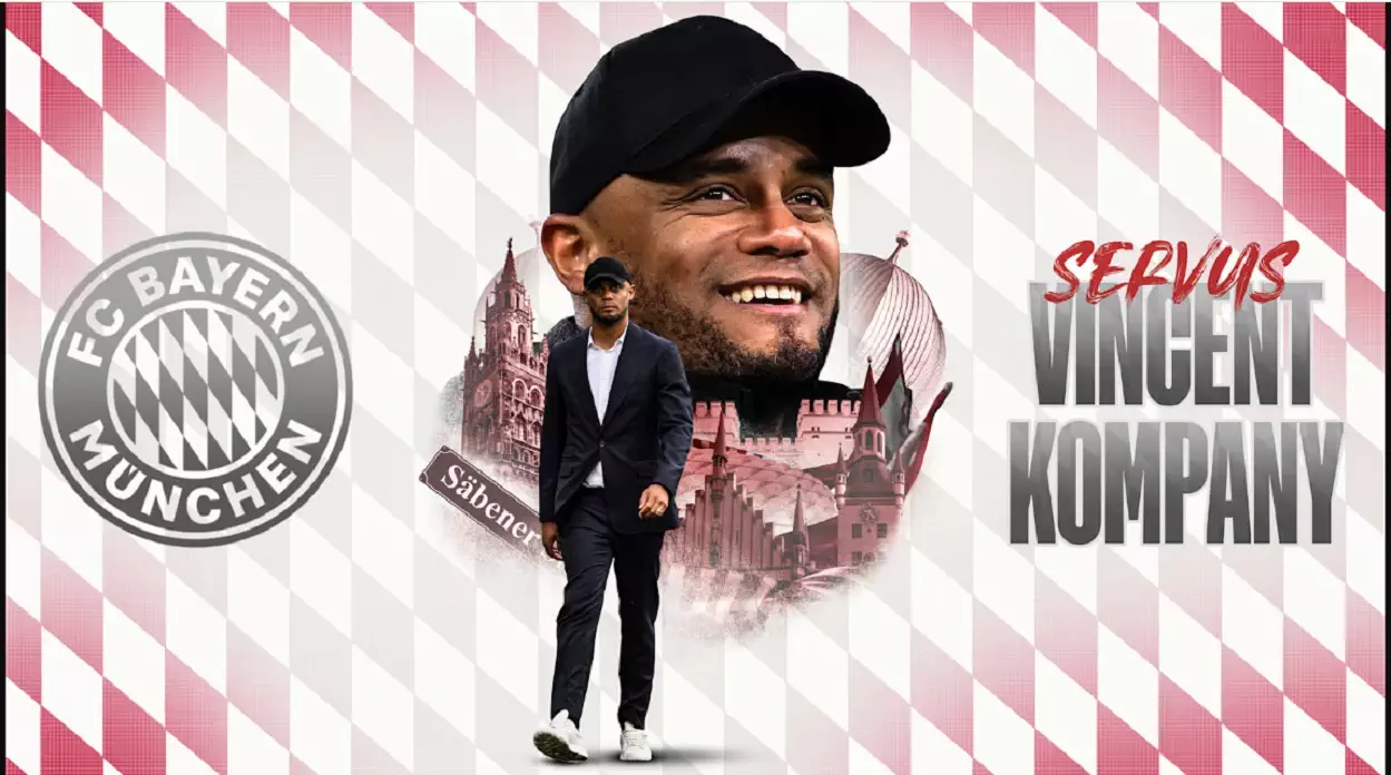 Vincent Kompany, nouvel entraineur du Bayern Munich