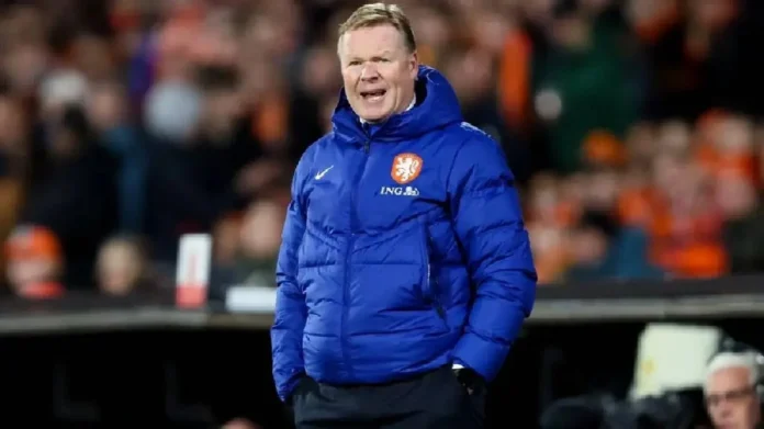 Ronald Koeman, sÃ©lectionneur des Pays Bas