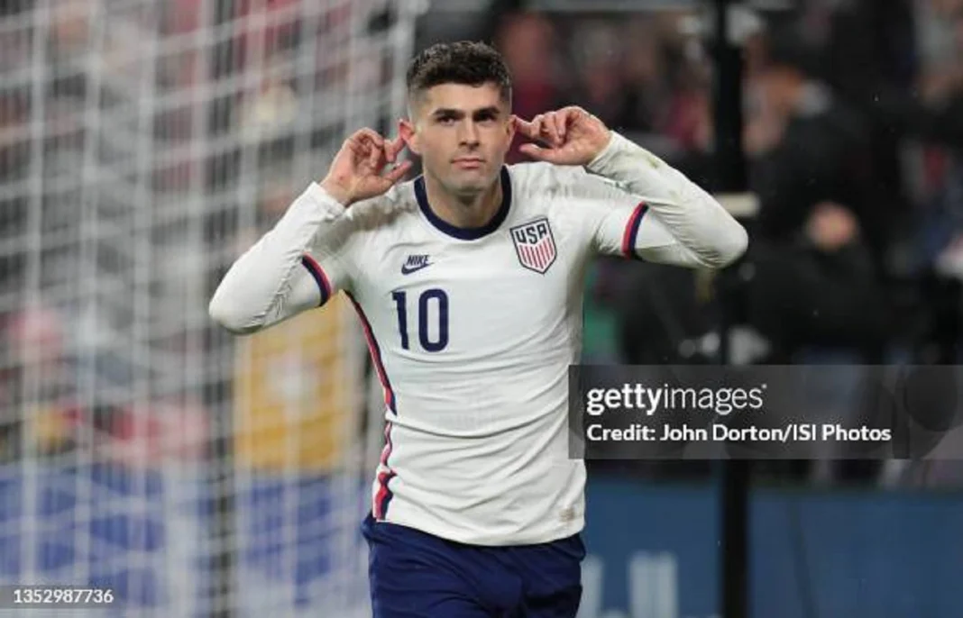 L'attaquant amÃ©ricain Christian Pulisic