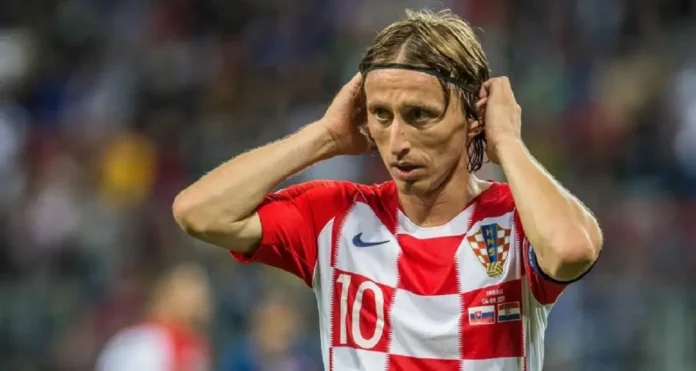 Luka Modric, capitaine de la Croatie