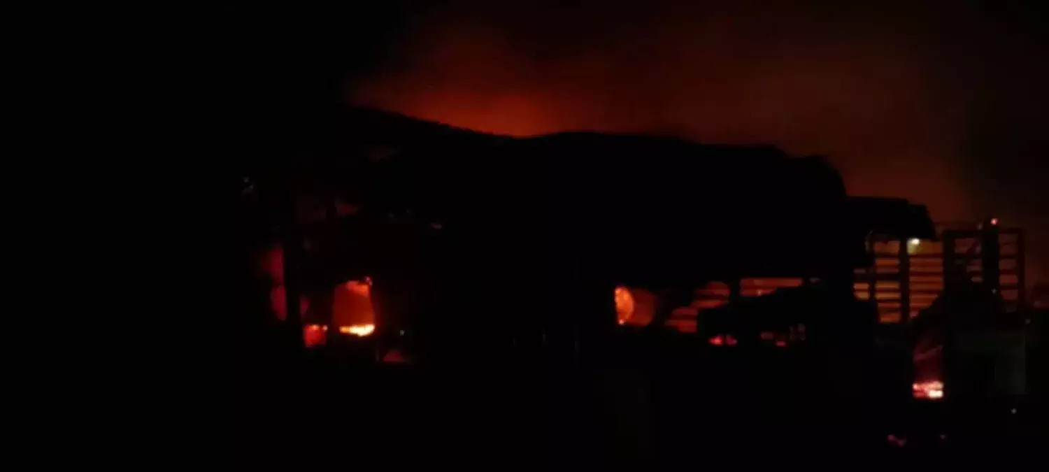 Incendie au Centre ENA de l'UAC