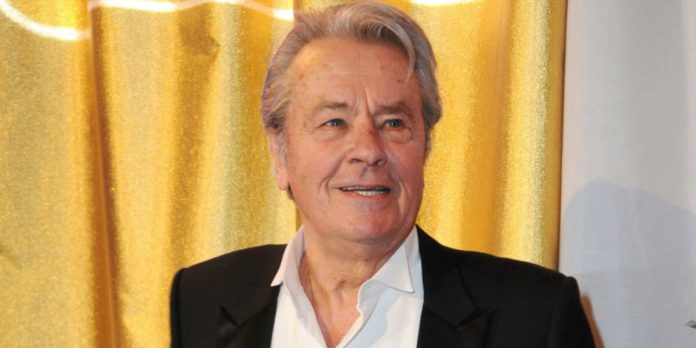 L'acteur français Alain Delon