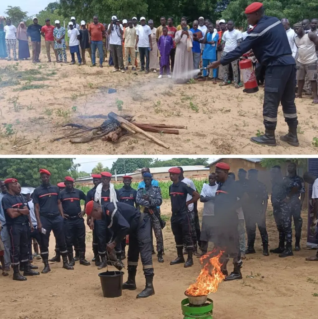 Match de gala à Malanville : La coopération renforcée entre populations et FDS grâce à l’OIM PH:  Baruka Media