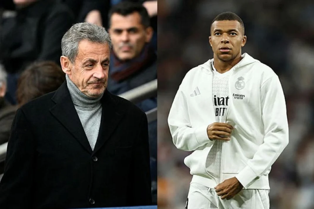 Nicolas Sarkozy et Kylian MbappÃ©