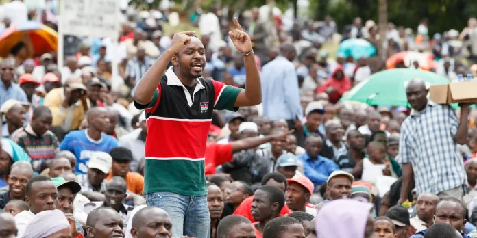 L'activiste kényan, Boniface Mwangi