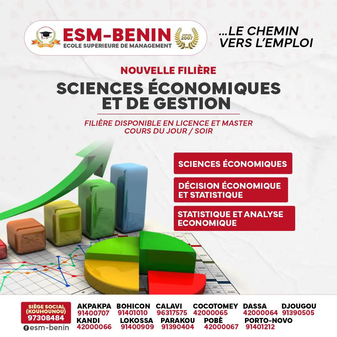 ESM Benin Sciences économiques