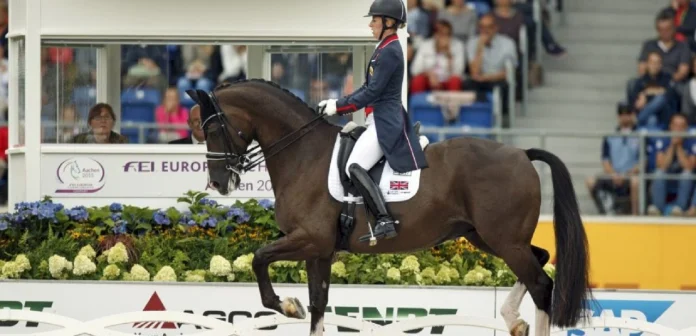 La cavalière britannique Charlotte Dujardin