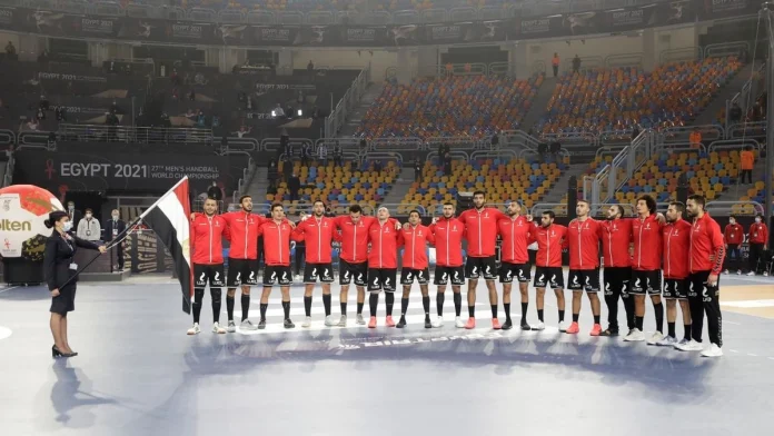 L'équipe d'Egypte au mondial de Handball