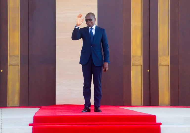 Le prÃ©sident bÃ©ninois, Patrice Talon