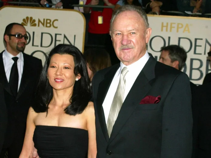 L'acteur hollywoodien Gene Hackman, et sa femme