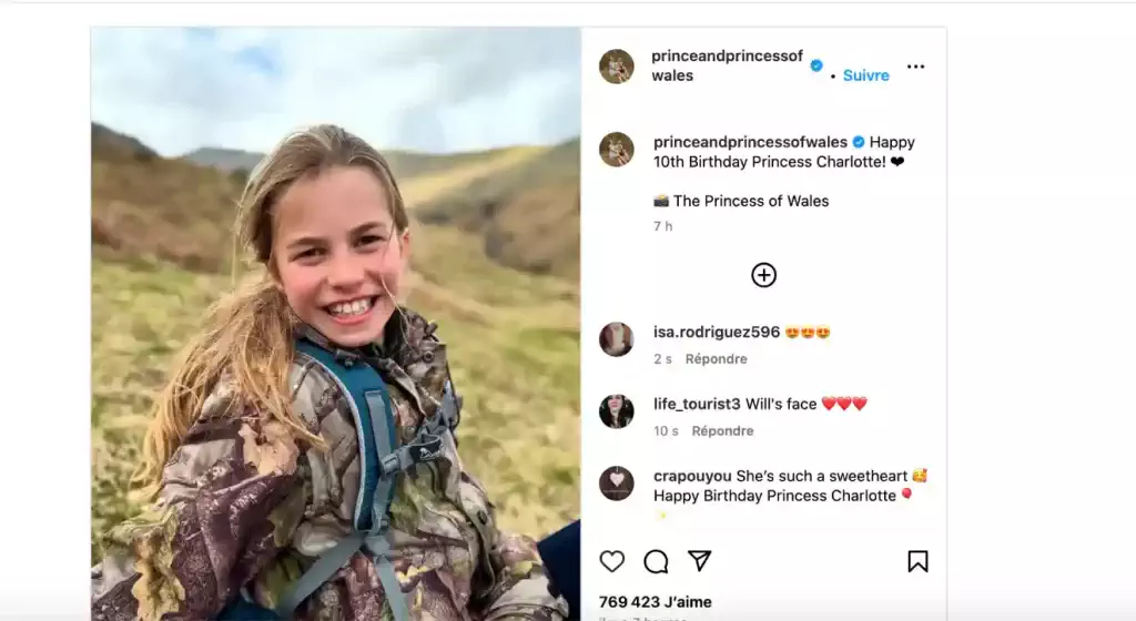 La princesse Charlotte pose pour ses 10 ans (1)