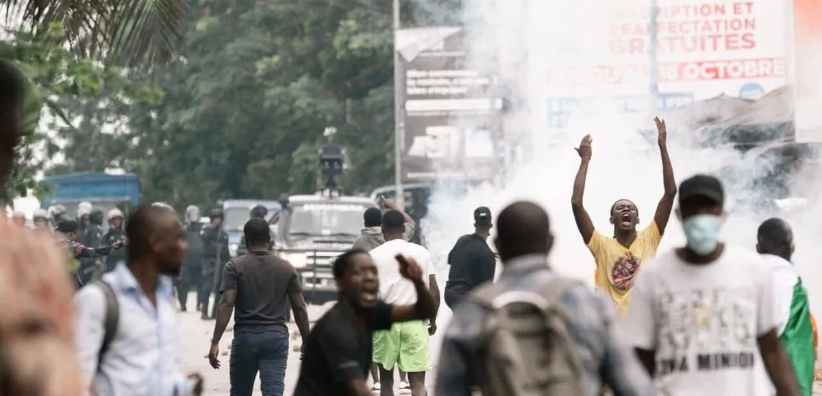 Manifestation à Abidjan