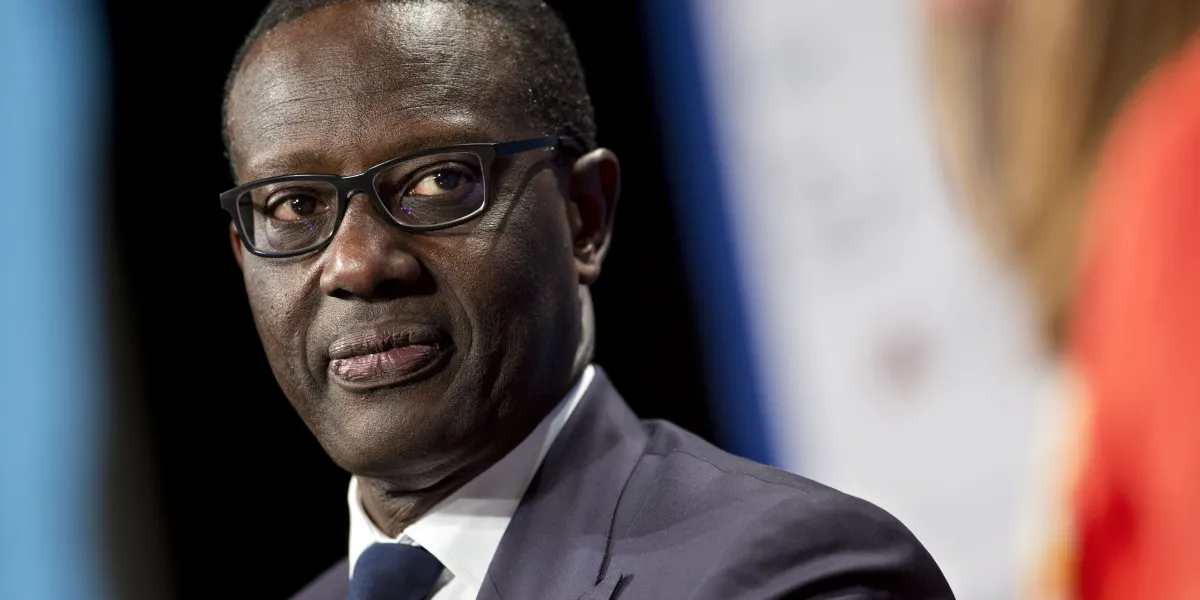 Tidjane Thiam, président du PDCI-RDA