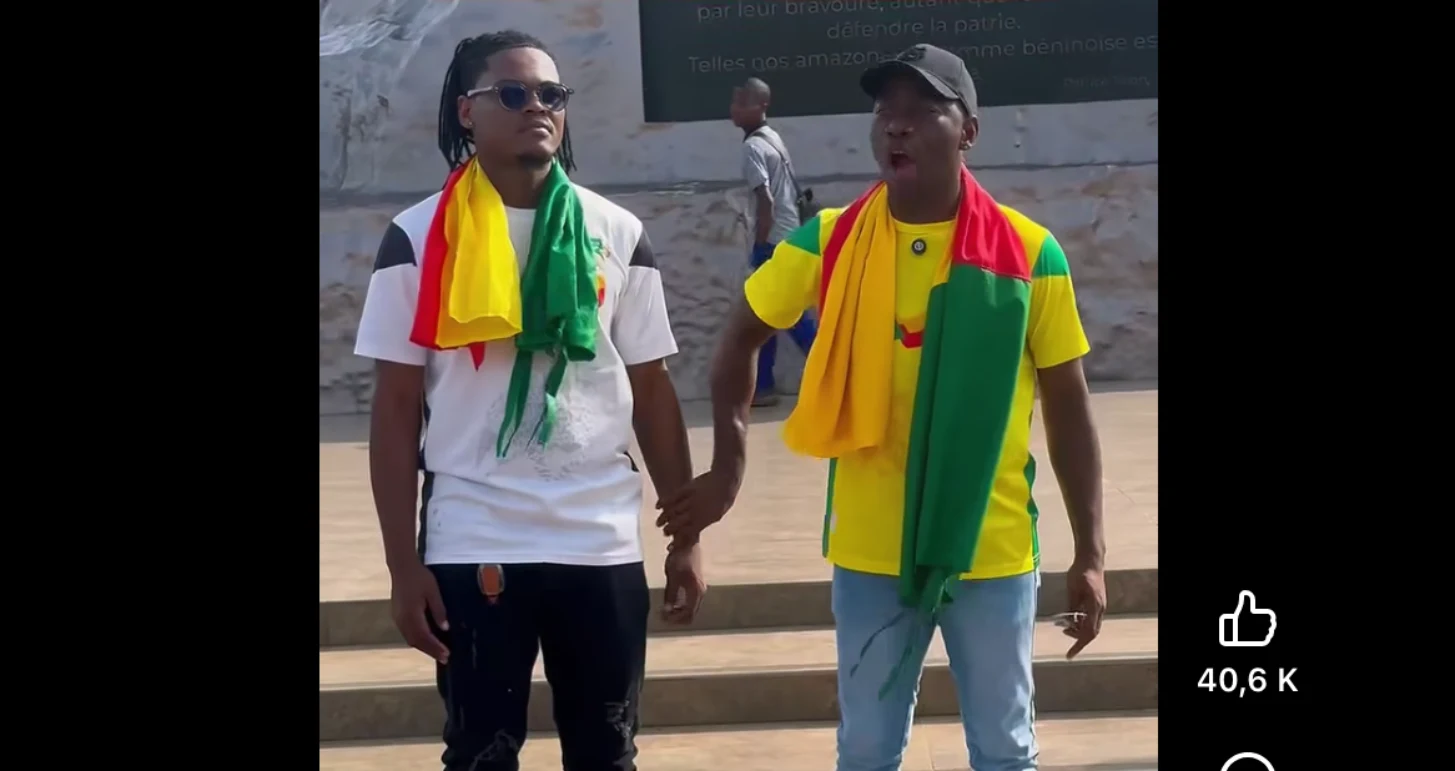 Alain Kenneth et Camille Makosso