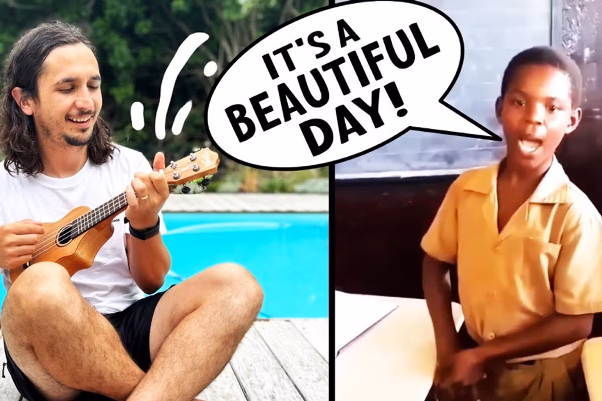 Le fabuleux destin d’un gamin jamaïcain filmé il y a 5 ans en train de chanter “Beautiful Day” sur TikTok