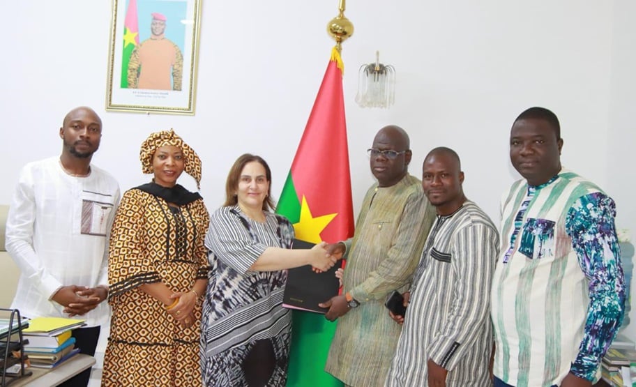Un dirigeant d’entreprise égyptien se rend à Ouagadougou pour bâtir un partenariat économique égypto-burkinabè au service du développement global