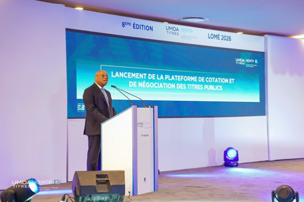 A Lom&eacute;, UMOA-Titres a lanc&eacute; sa plateforme de cotation et de n&eacute;gociation des titres publics