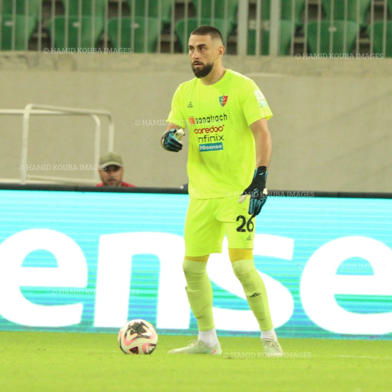 LDC CAF DIRECT – Mamelodi Sundowns vs MC Alger (1-0) : Guendouz sauvé par la barre (45+1′)