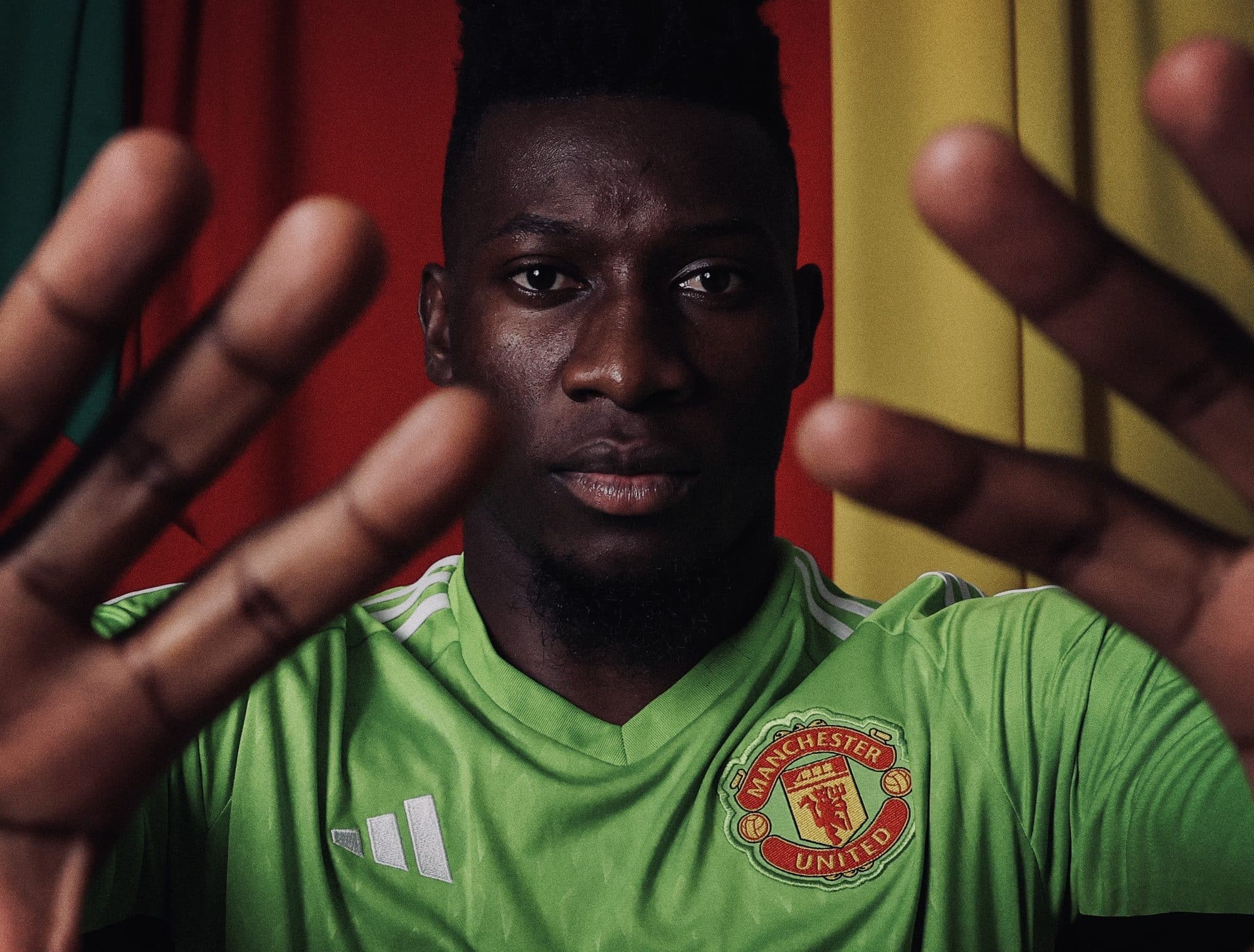 Le gardien de but du Cameroun, André Onana