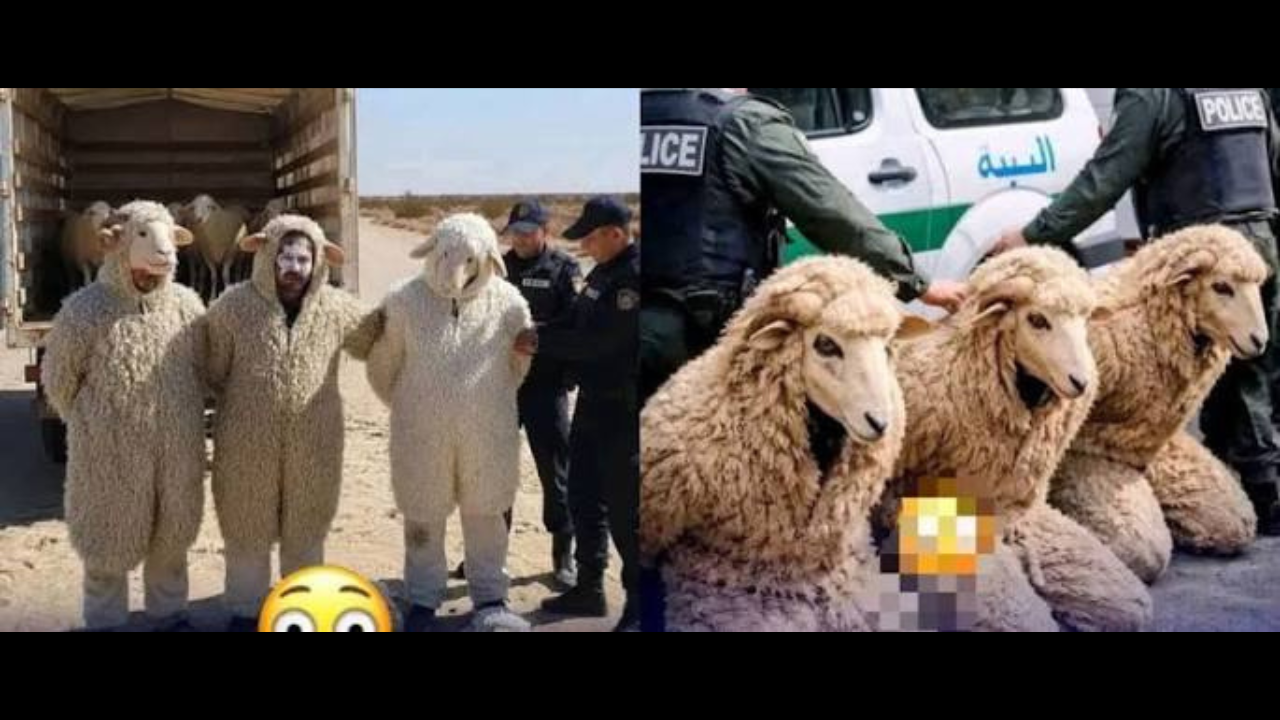 trois hommes arrêtés en tentant d’entrer en Espagne déguisés en moutons