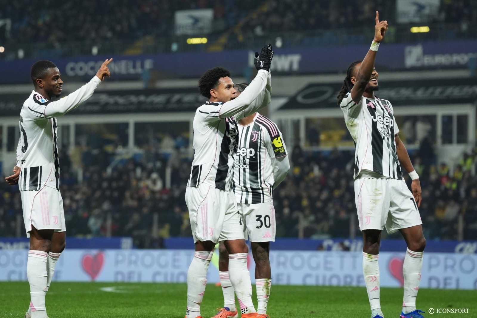 Série A J23 : la Juventus devance Parme à la mi-temps