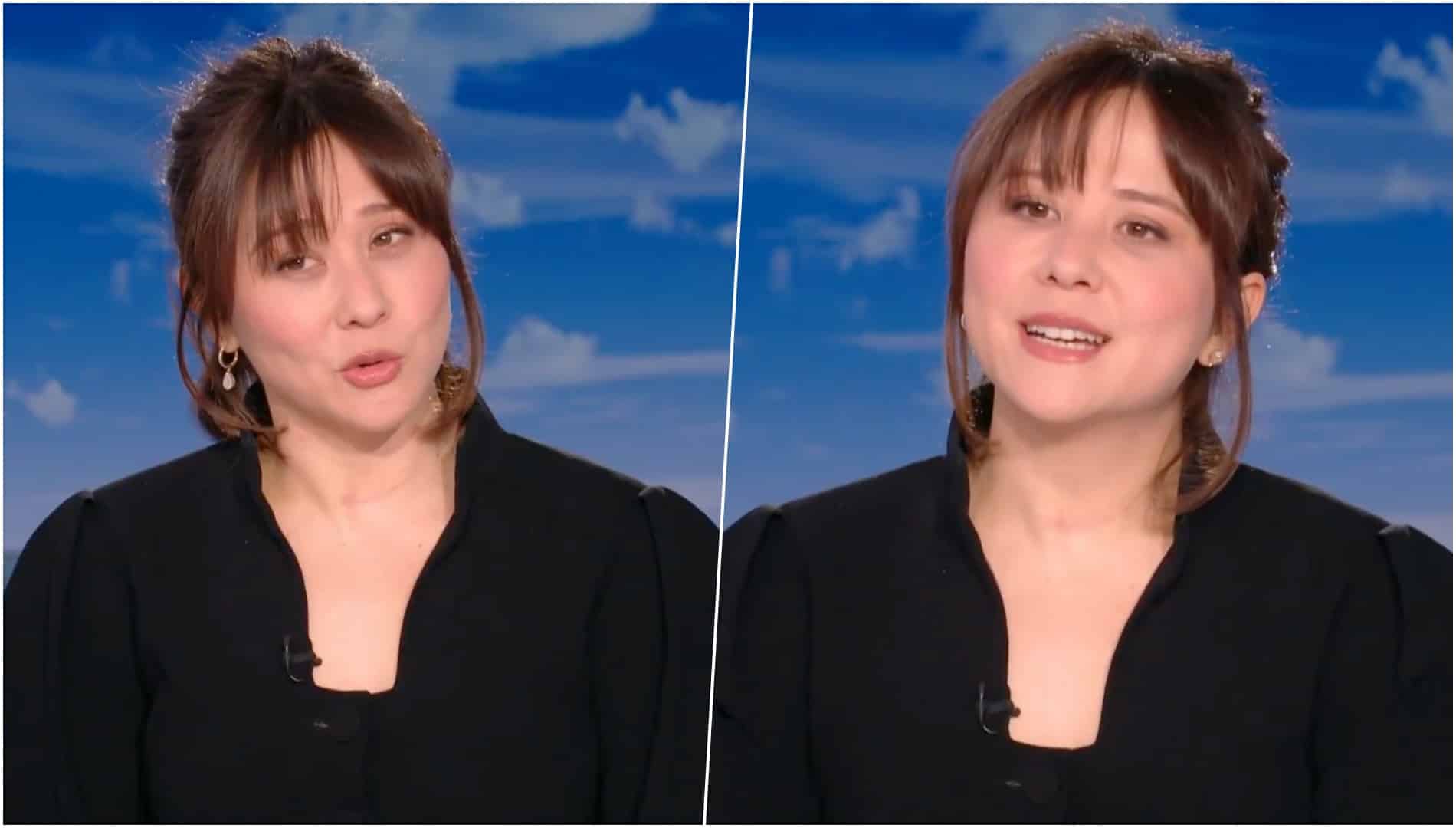 ⁠« Quelle chance on a » : atteinte d’un cancer de la thyroïde, Laura Felpin donne de ses nouvelles au JT de France 2