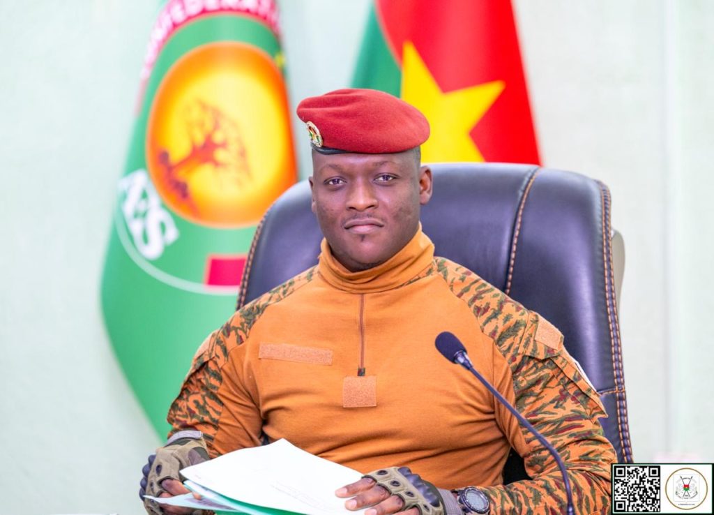 Capitaine Ibrahim Traoré, Président du Faso, Chef de l'État
