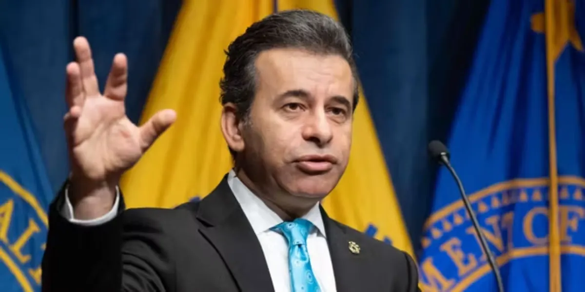Marty Makary lors d’une conférence de presse au siège du département de la santé américain, à Washington, le 29 juillet 2025.