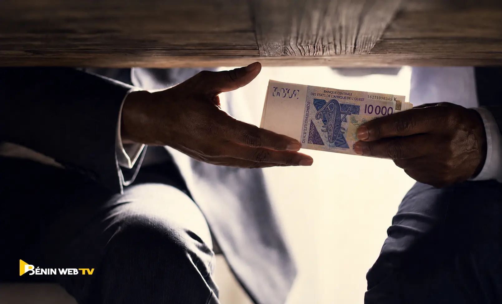 Scène de corruption