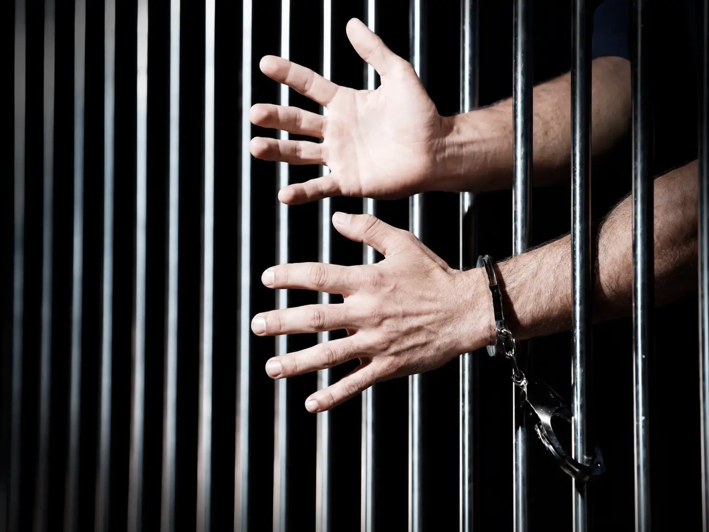 En prison, Image d'Illustration