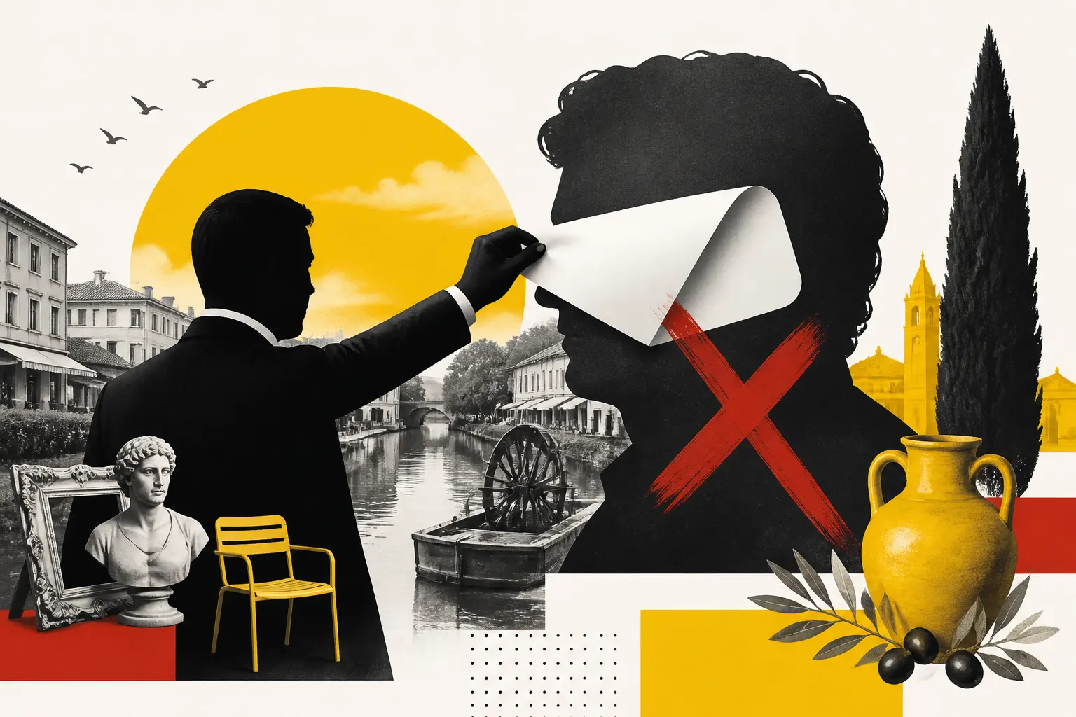 Illustration editoriale pour Le maire de L&rsquo;Isle-sur-la-Sorgue veut se débarrasser de l&rsquo;étiquette Patrick Bruel