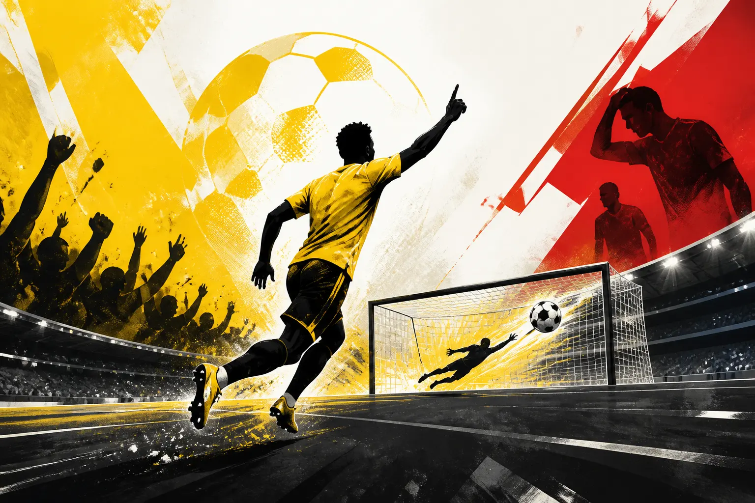 Illustration du match Brésil VS Maroc, le 13/06/2026 23:00, stade MetLife Stadium