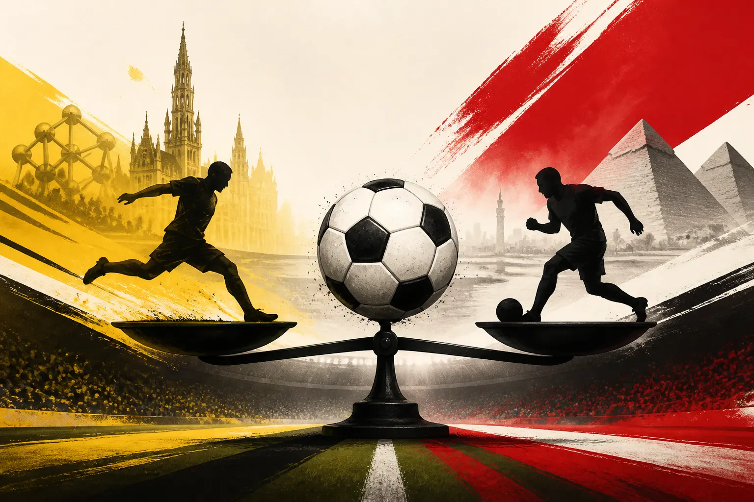 Illustration du match Belgique VS Égypte, le 15/06/2026 20:00, stade Lumen Field