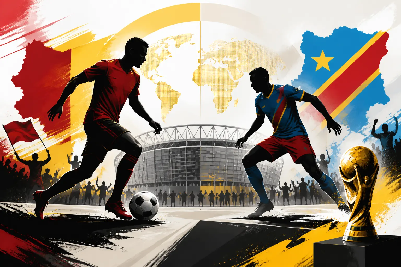Illustration du match Portugal VS RD Congo, le 17/06/2026 18:00, stade NRG Stadium