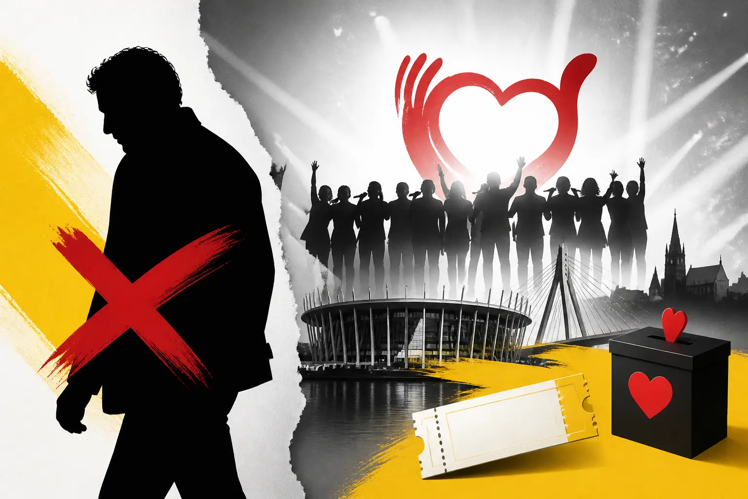 Illustration editoriale pour Les Enfoirés 2027 : Patrick Bruel se retire de la troupe en plein scandale, concerts à Strasbourg annoncés