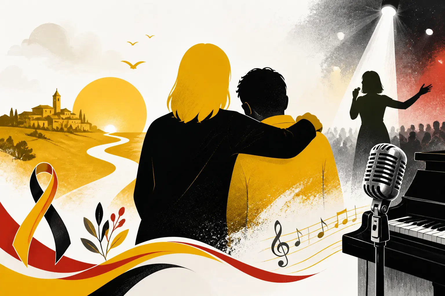 Illustration editoriale pour Michèle Torr donne des nouvelles de son fils atteint de sclérose en plaques
