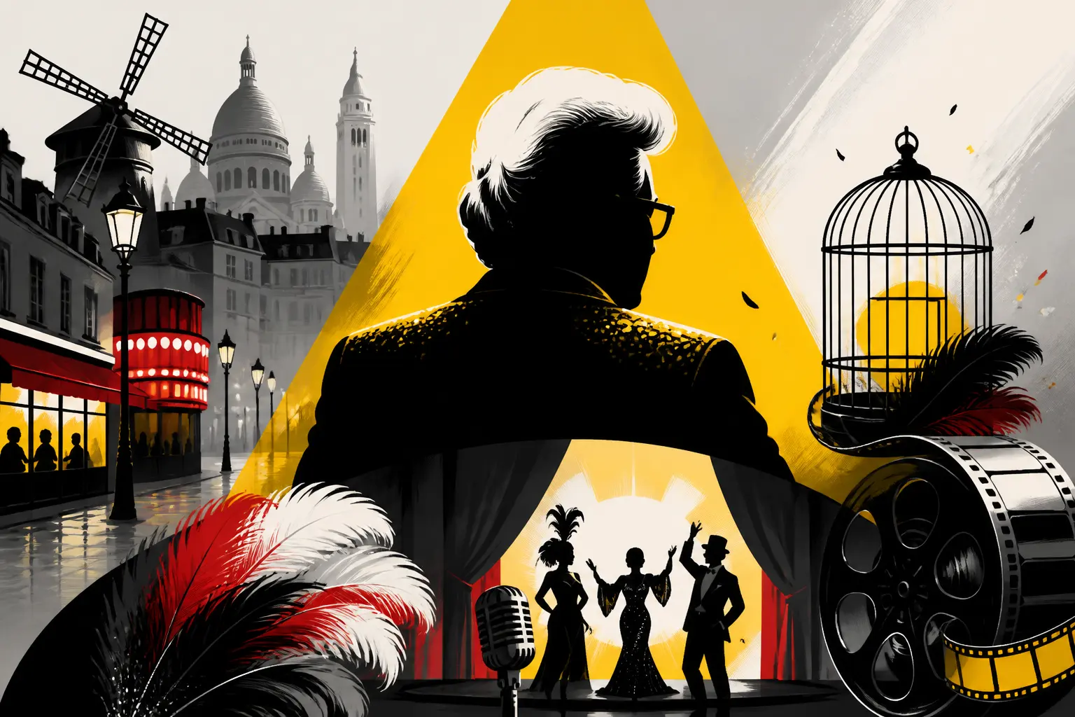 Illustration editoriale pour Michou a inspiré une pièce de théâtre culte devenue film et comédie musicale