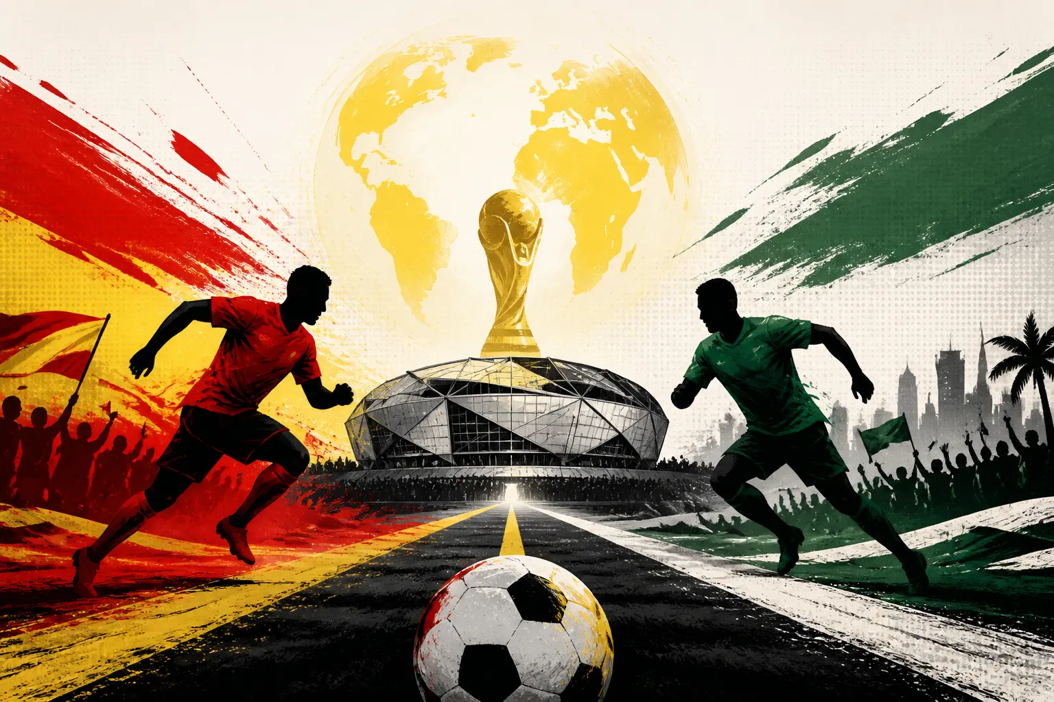 Illustration du match Espagne VS Arabie saoudite, le 21/06/2026 17:00, stade Mercedes-Benz Stadium