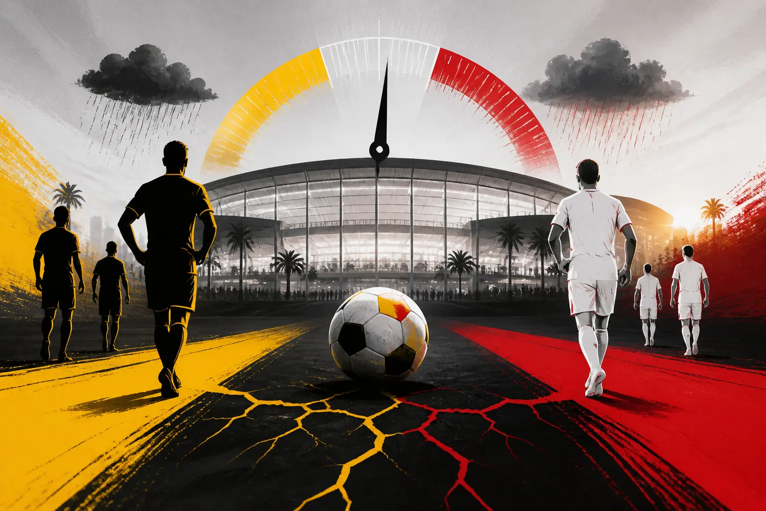 Illustration du match Belgique VS Iran, le 21/06/2026 20:00, stade SoFi Stadium