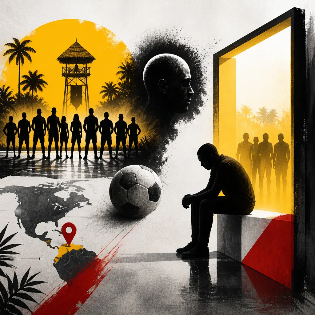 Illustration editoriale pour Ilyesse évincé de Koh-Lanta All-Stars utilise Zinédine Zidane pour faire entendre sa déception auprès de la production