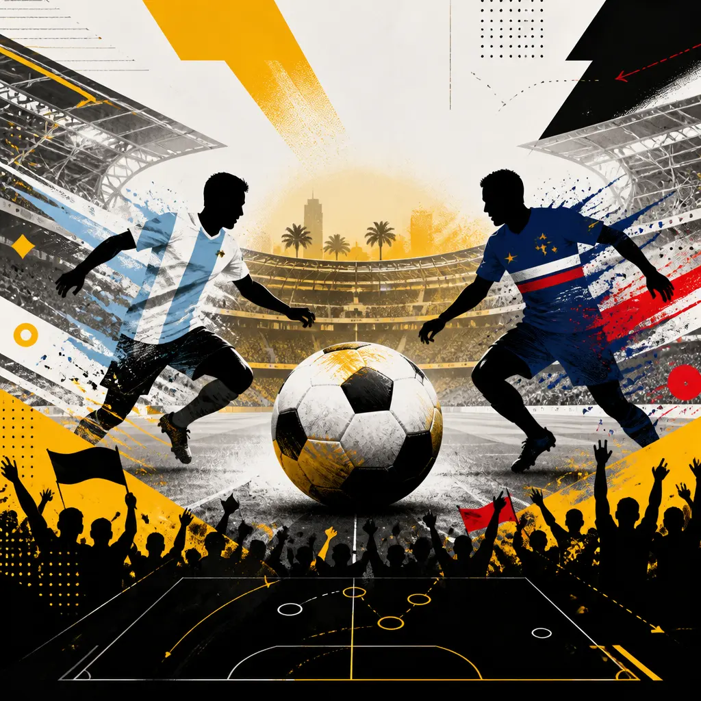 Illustration du match Argentine VS Cap-Vert, le 03/07/2026 23:00, stade Miami Stadium