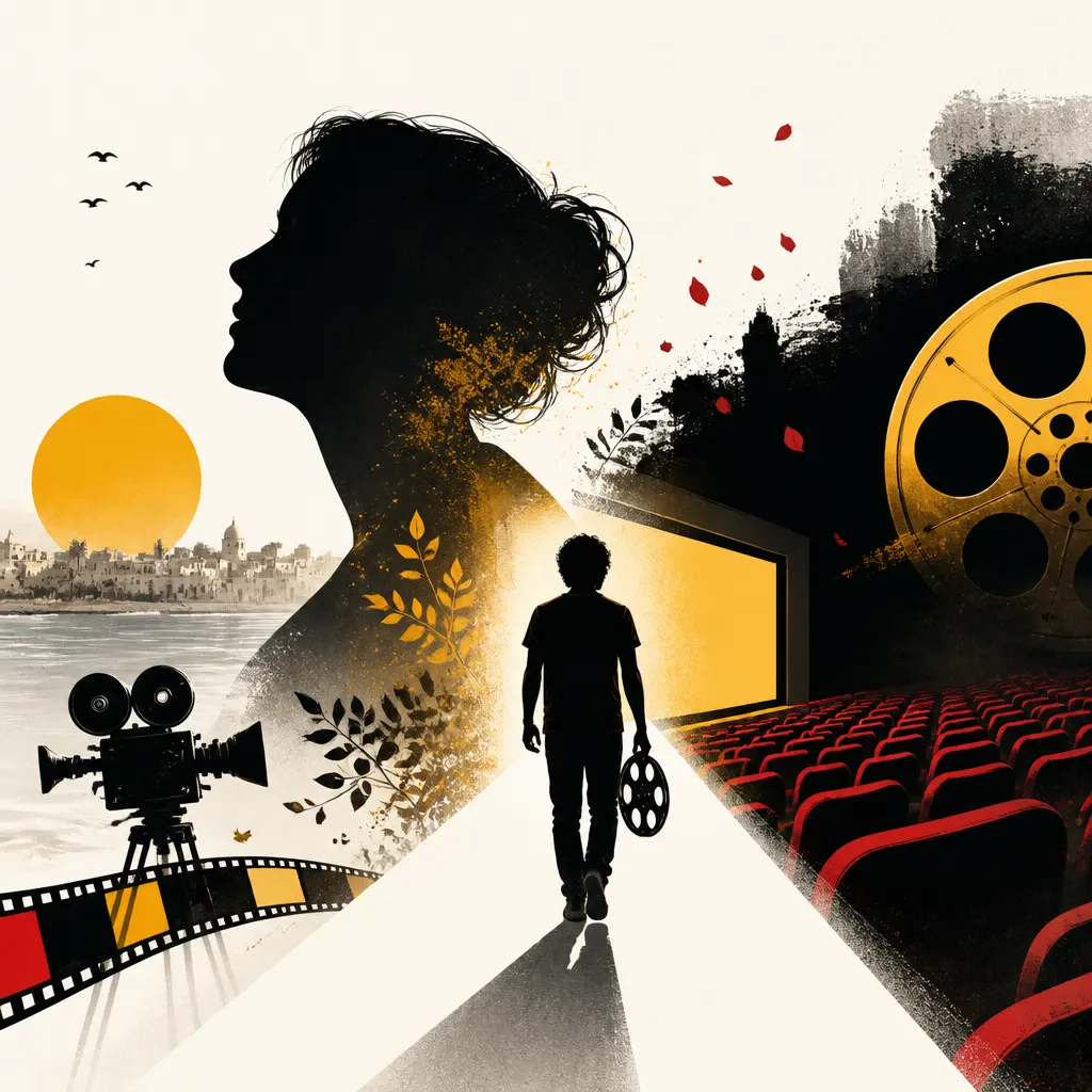 Illustration editoriale pour Valérie Benguigui : son fils Abraham Wapler sort un film le jour de son anniversaire