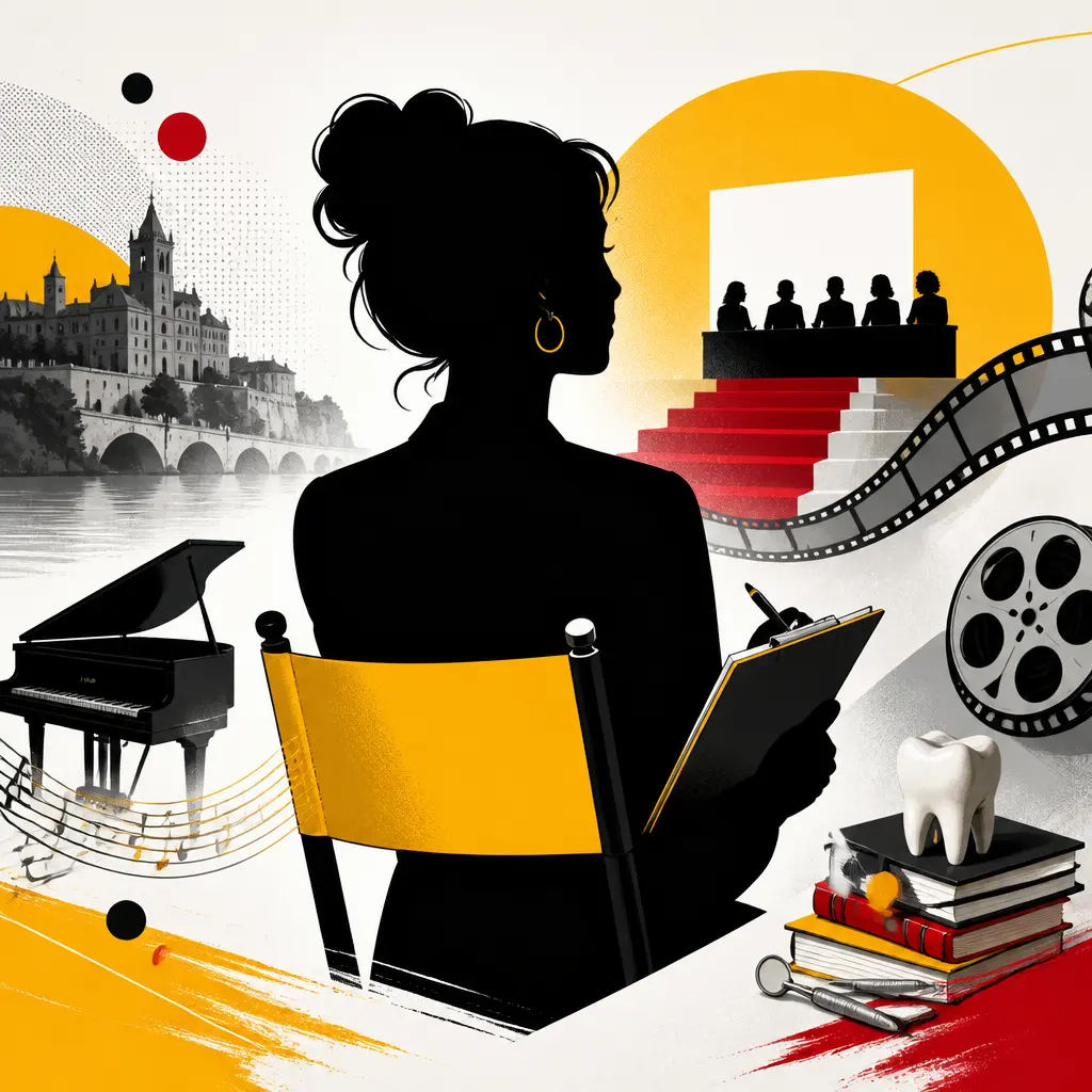 Illustration editoriale pour Marine Delplace nommée membre du jury du festival du film d’Angoulême