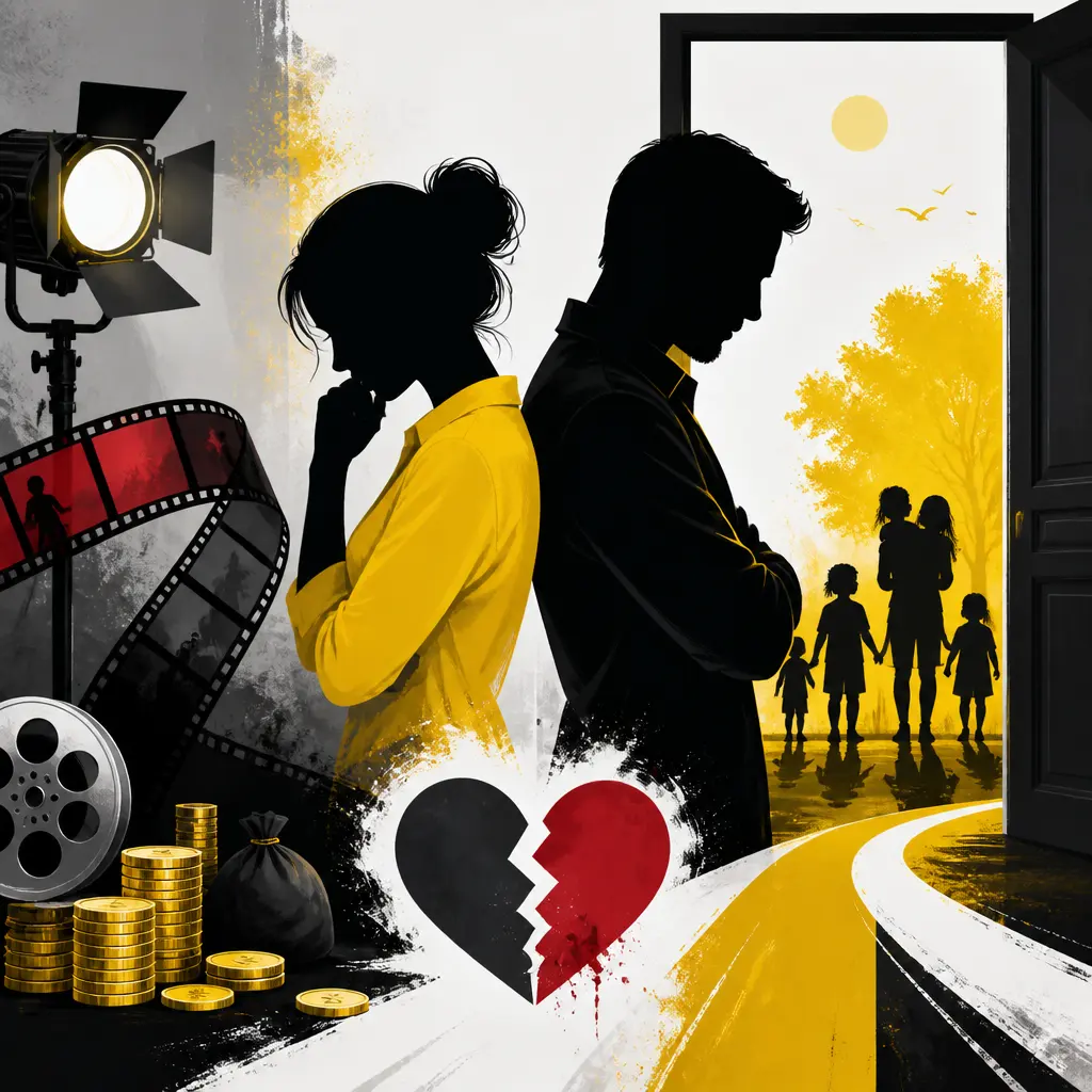 Illustration editoriale pour Amandine et Alexandre Pellissard regrettent leur carrière dans le X malgré leurs gains
