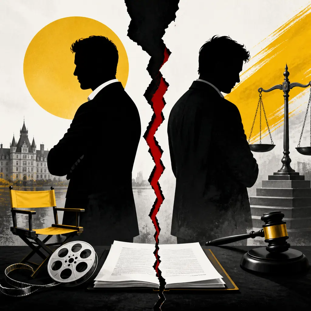 Illustration editoriale pour Stéphane Bern dénonce une trahison de quarante ans avec son associé