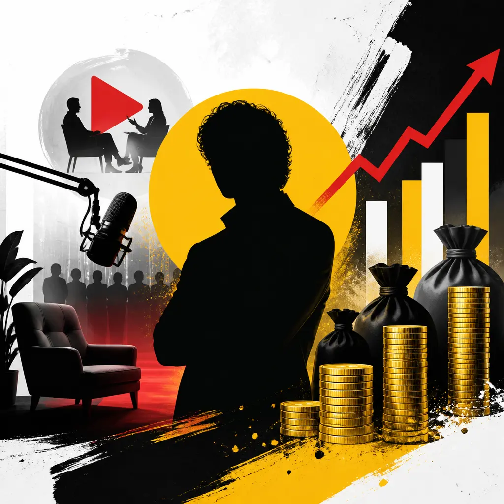 Illustration editoriale pour Entre 60 et 80 millions d’euros, Guillaume Pley en passe de devenir l’un des animateurs les plus fortunés