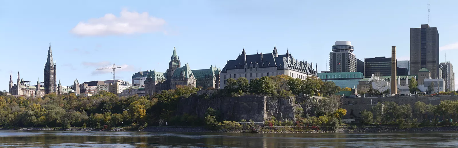 Vue panoramique d’Ottawa, capitale du Canada