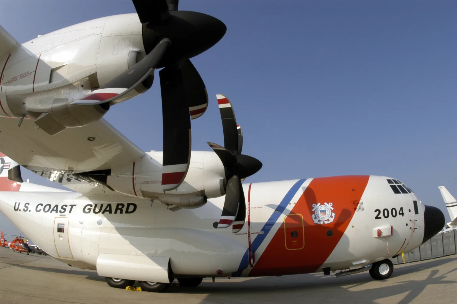 Un avion HC-130J de l’US Coast Guard